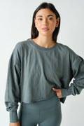 Open Back Long Sleeve Tee