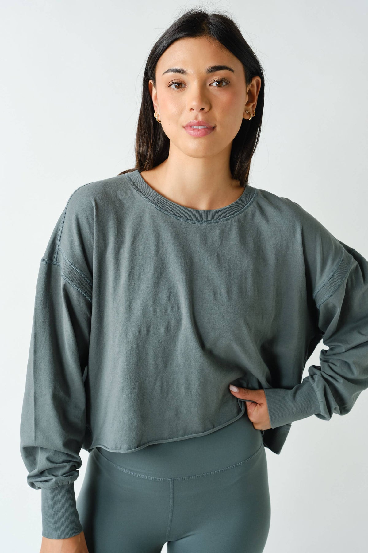 Open Back Long Sleeve Tee