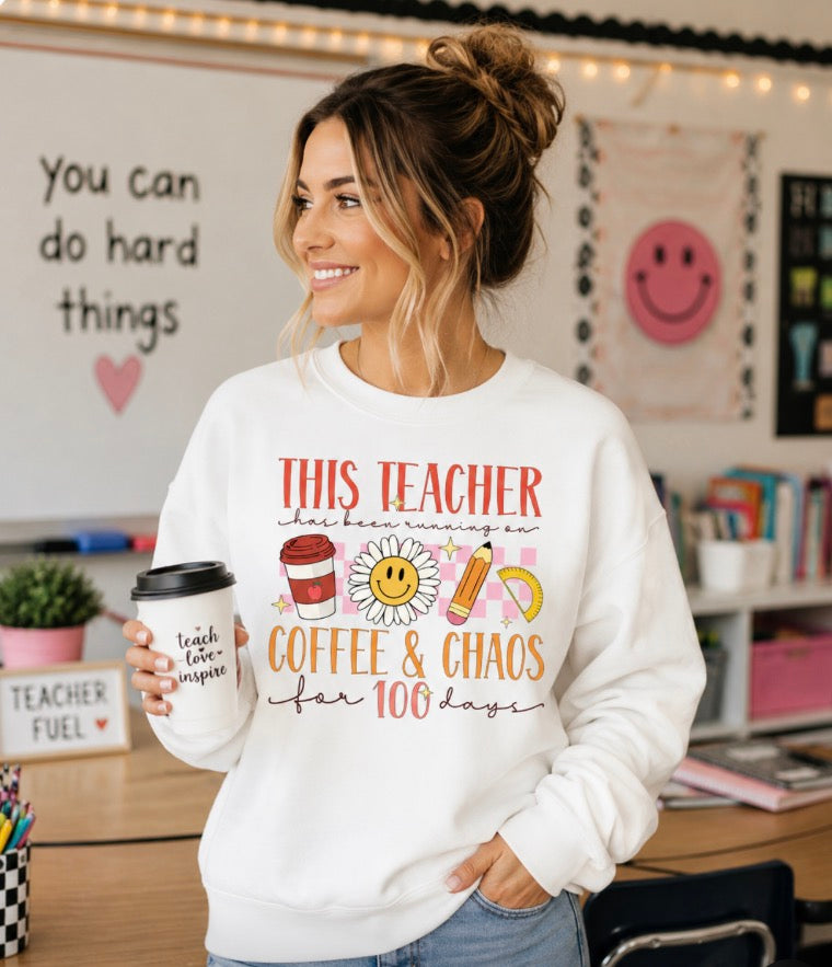 Coffee & Chaos Crewneck
