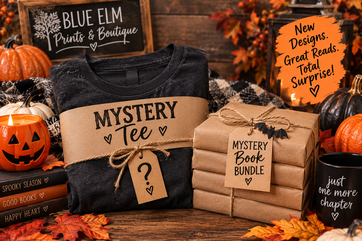 Mystery Tee & Book Bundle