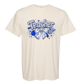 Blue Teacher Bow