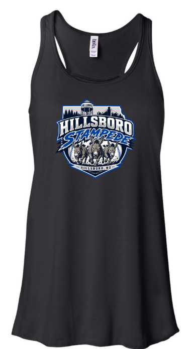 Ladies Flowy Stampede Tank Top