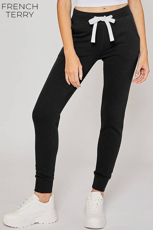 Classic Joggers in Black