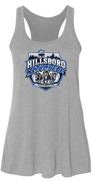 Ladies Flowy Stampede Tank Top