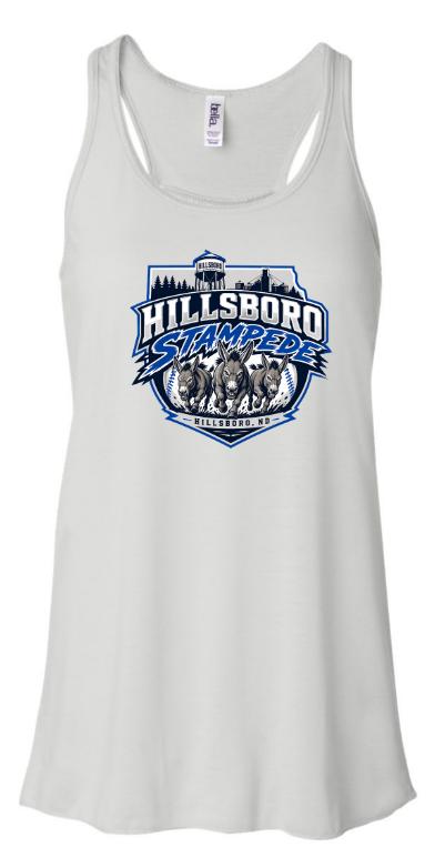 Ladies Flowy Stampede Tank Top